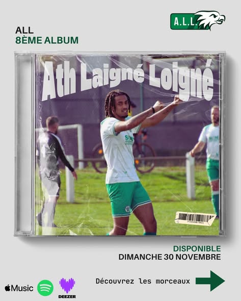 💿 SORTIE D’ALBUM – ALL « Ath Laigné Loigné »